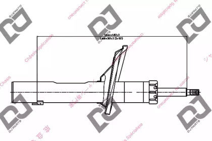 Амортизатор DJ PARTS DS1378GS